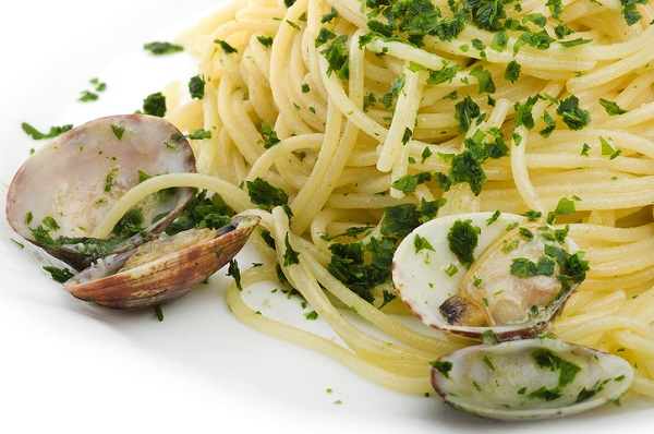 spaghetti con le vongole